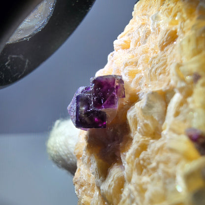 Colorful Phantom Fluorite Schorl Tourmaline Muscovite Specimen Erongo, Namibia 57*41*25mm 
