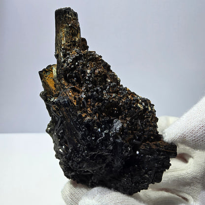 Rare Schorl Tourmaline Muscovite Specimen Erongo, Namibia 87*55*35mm 