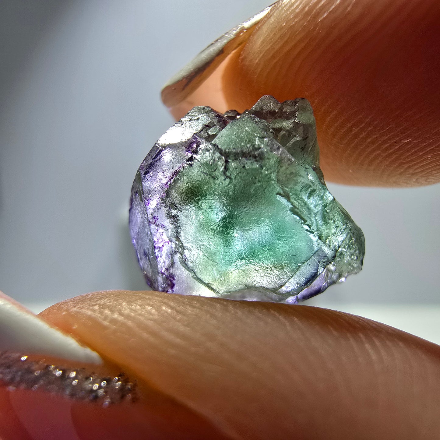 Lot de 16 fluorites fantômes, hyalites, tourmalines Schörl, muscovites, Erongo, Namibie 