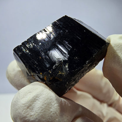 Cristal de tourmaline Schorl étoilée rare, Erongo noir, Namibie, 30 x 25 x 20 mm 