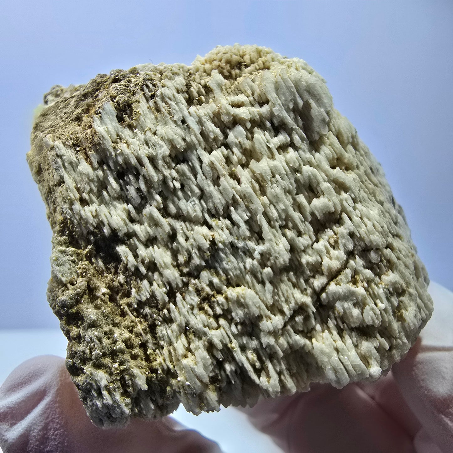 Opale hyalite rare, spécimen d'orthose Erongo, Namibie 58*55*40mm 