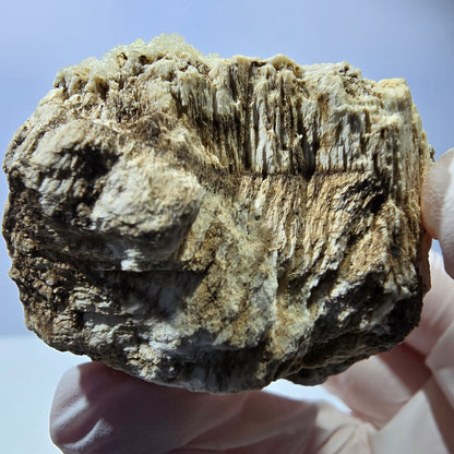 Opale hyalite rare, spécimen d'orthose Erongo, Namibie 58*43*38mm 