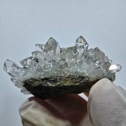 Quartz Starburst, spécimen de chlorite, mine Streep, Goboboseb, Namibie, 54 x 33 x 31 mm 
