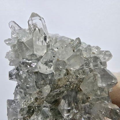 Quartz Starburst, spécimen de chlorite, mine Streep, Goboboseb, Namibie, 54 x 33 x 31 mm 