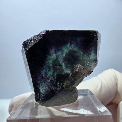 Rare Fluorite Cube Specimen, green purple Okorusu, Namibia 36*26*22mm 