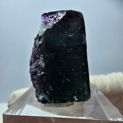 Rare Fluorite Cube Specimen, green purple Okorusu, Namibia 30*22*16mm 