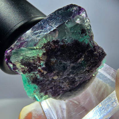 Rare Fluorite Cube Specimen, green purple Okorusu, Namibia 30*22*16mm 