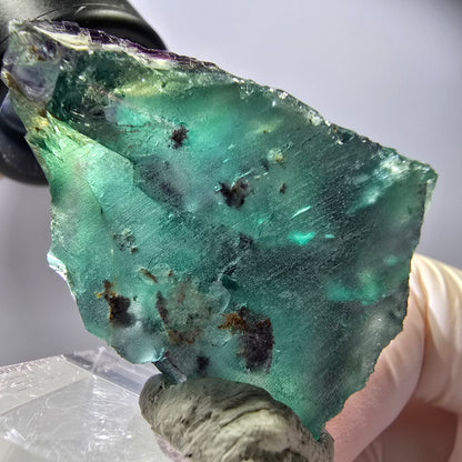 Rare Fluorite Cube Specimen, green purple Okorusu, Namibia 40*31*17mm 