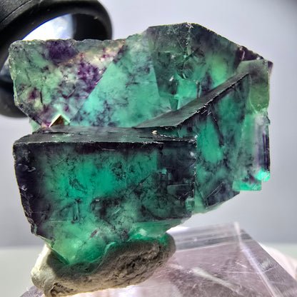 Rare Fluorite Cube Specimen, green purple Okorusu, Namibia 40*31*17mm 