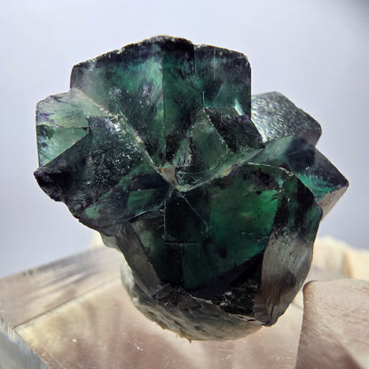 Rare Fluorite Cube Specimen, green purple Okorusu, Namibia 29*23*16mm 