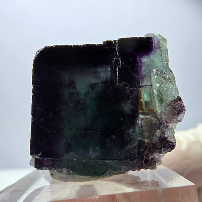 Rare Fluorite Cube Specimen, green purple Okorusu, Namibia 38*23*18mm 