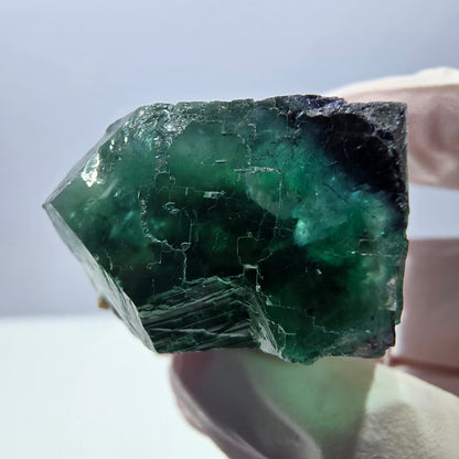 Seltene Fluorit Würfel Stufe, grün lila Okorusu, Namibia 32*28*19mm