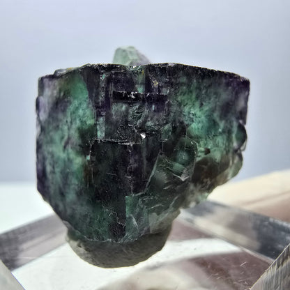 Phantom Fluorit Würfel Stufe, parkettiert, zonal Okorusu, Namibia 23*22*20mm