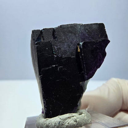 Phantom Fluorit Würfel Stufe grün lila zonal 11:11 Angel Pocket, Namibia 32*25*23mm
