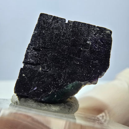 Phantom Fluorit Würfel Stufe grün lila zonal 11:11 Angel Pocket, Namibia 19*18*17mm