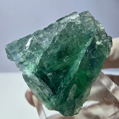 Klarer Phantom Fluorit Würfel parkettiert, grün Okorusu, Namibia 28*24*20mm