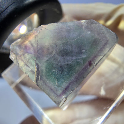 Phantom Fluorit Würfel parkettiert, grün lila Okorusu, Namibia 15*13*13mm