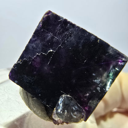 Phantom Fluorit Würfel parkettiert, grün lila Okorusu, Namibia 16*16*16mm