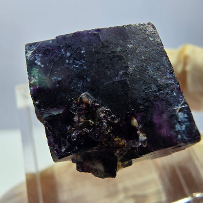 Phantom Fluorit Würfel parkettiert, grün lila Okorusu, Namibia 16*16*16mm