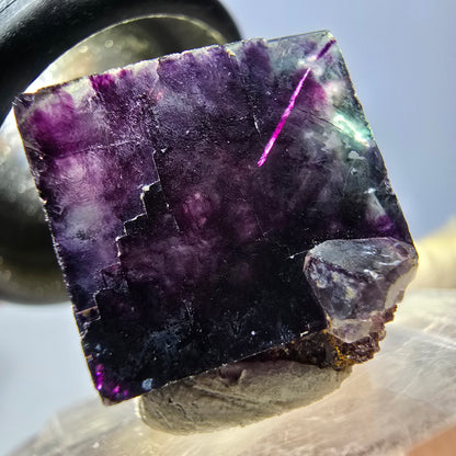 Phantom Fluorit Würfel parkettiert, grün lila Okorusu, Namibia 16*16*16mm