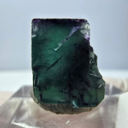 Phantom Fluorit Würfel parkettiert, grün lila Okorusu, Namibia 15*15*12mm