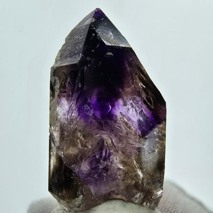 Phantom Amethyst Kristall lila Goboboseb, Namibia 38*20*14mm Mineraliensammlung