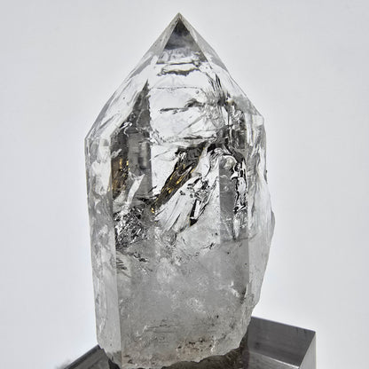 Enhydro Lemurian Smoky Quartz Scepter, 1x Bubble Valentine Pocket, Namibia 49*23*25mm 