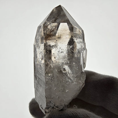 Enhydro Skeleton Smoky Quartz DT Scepter, 1x Bubble Valentine Pocket, Namibia 65*30*28mm 