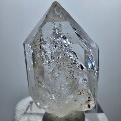 Enhydro Phantom Smoky Quartz Scepter, 1x Bubble Goboboseb, Namibia 35*20*15mm 