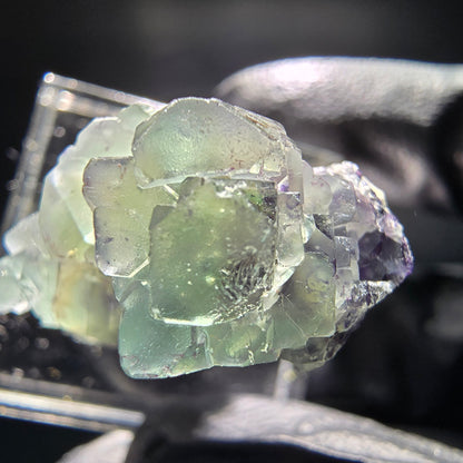 Fluorite Zonare, muscovite, stade orthoclase Erongo, namibie, Collection 26*17*14mm