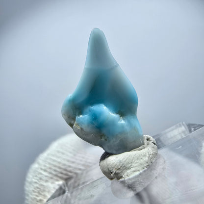 Schöner Larimar, poliert Dominikanische Republik 18*11*3mm