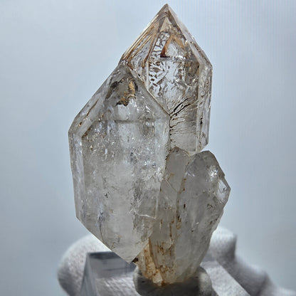 Clear Phantom Smoky Quartz Scepter Cluster Goboboseb, Namibia 50*28*17mm 