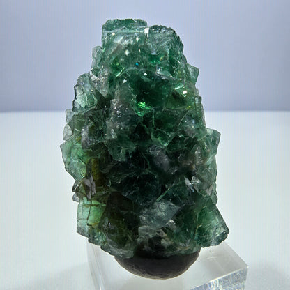 Phantom Fluorite Cube Stepped Green Okorusu, Namibia 49*33*22mm 
