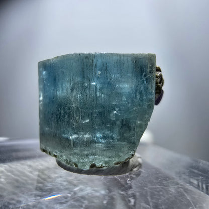 Seltener Aquamarin X mit Schörl Turmalin Erongo, Namibia 16*11*12mm