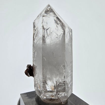 Skeleton Phantom Smoky Quartz DT Scepter, UV Calcite Valentine Pocket, Namibia 50*23*22mm 