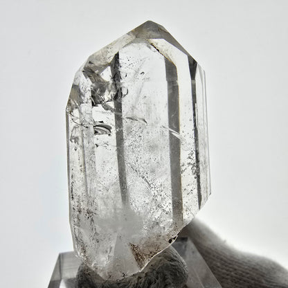 Phantom Smoky Quartz DT Scepter Valentine Pocket, Namibia 45*24*16mm 
