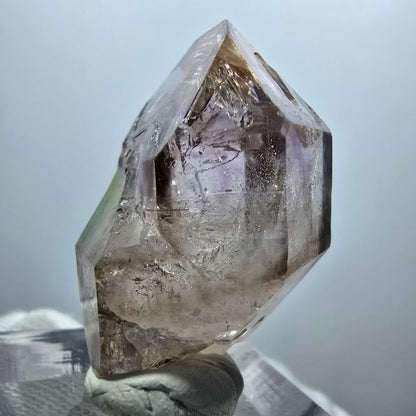 Sceptre d'améthyste fantôme Enhydro, 2x Bubble Goboboseb, Namibie 33 x 27 x 20 mm 