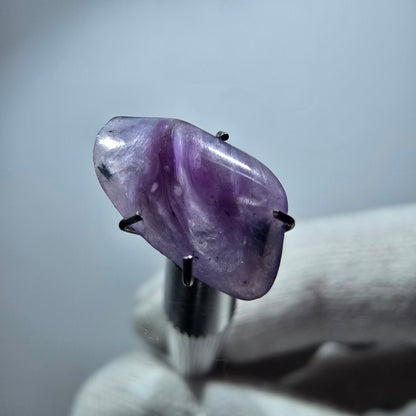 Rare Charoite crystal purple, polished Russia 14*8*2mm 