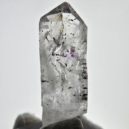 Mine d'améthyste Harlequin Phantom Point Streep, Goboboseb, Namibie, 49 x 17 x 14 mm 