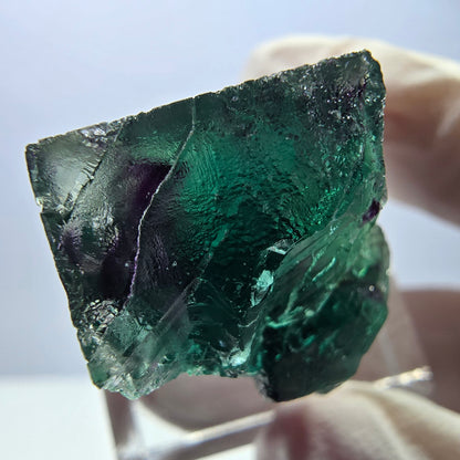 Rare Fluorite Cube Specimen, green purple Okorusu, Namibia 28*21*21mm 