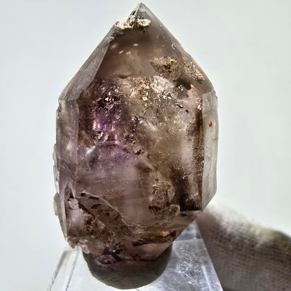 Améthyste fantôme rare DT Scepter Point Brandberg, Namibie 45*28*23mm 