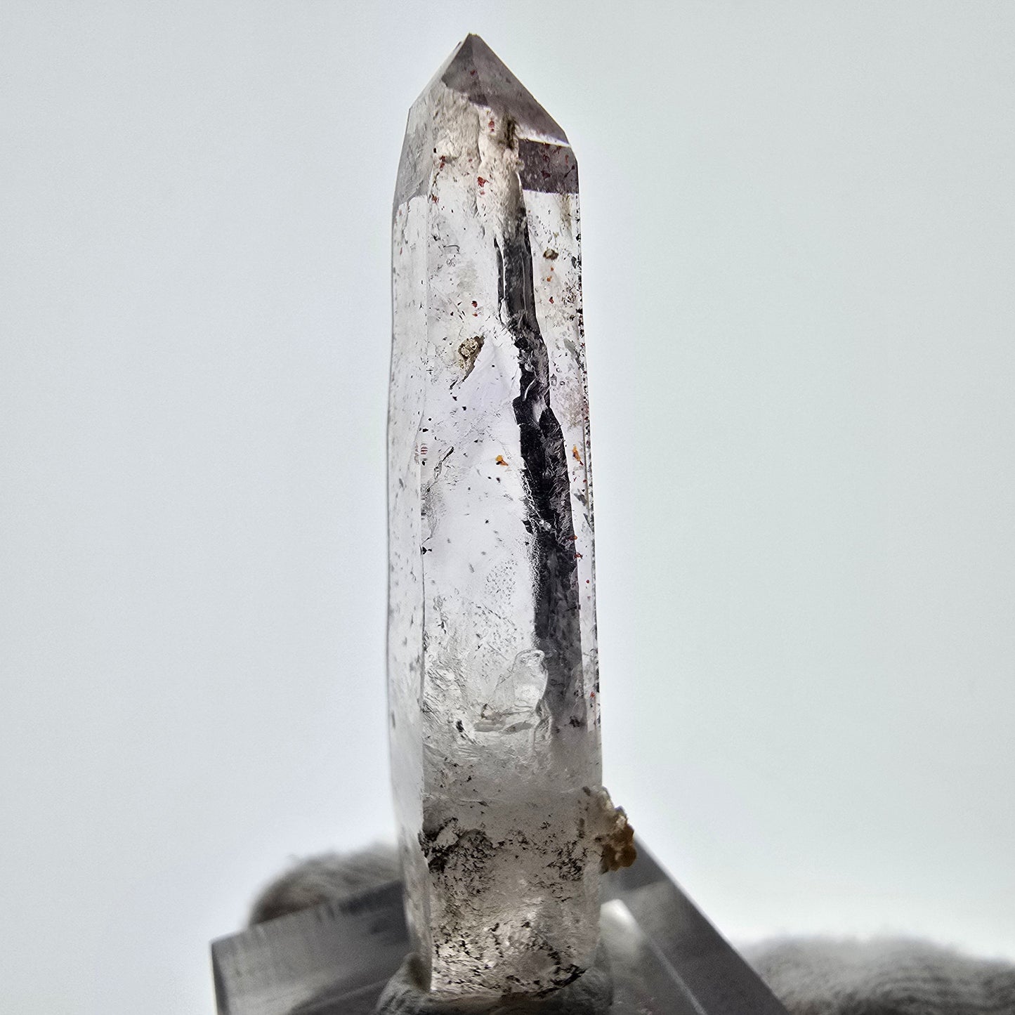 Harlequin Phantom Amethyst DT Scepter Tip Valentine Pocket, Namibia 51*14*10mm 
