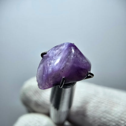 Rare Charoite crystal purple, polished Russia 10*7*3mm 