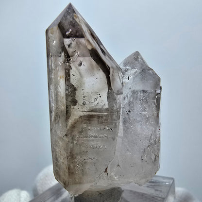 Clear Phantom Smoky Quartz DT Scepter Point Goboboseb, Namibia 43*23*21mm 