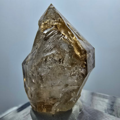 Klare Phantom Rauchquarz Zepter Spitze Goboboseb, Namibia 27*19*13mm