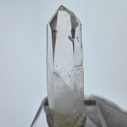 Enhydro Phantom Rauchquarz Spitze 1x Blase Goboboseb, Namibia 44*14*12mm