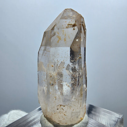 Enhydro Phantom Smoky Quartz Scepter, 1x Bubble Goboboseb, Namibia 33*17*11mm 