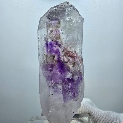 Harlekin Phantom Amethyst Doppelender Streep Mine Goboboseb Namibia 78*29*22mm