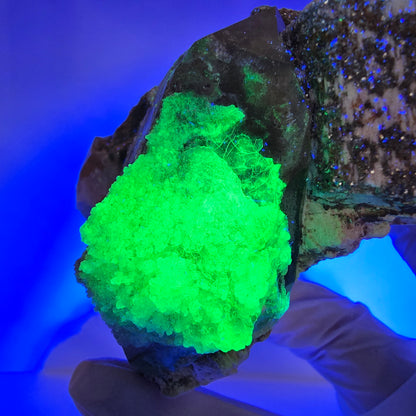 Rauchquarz, Hyalit Schörl Turmalin Orthoklas Muskovit Erongo, Namibia 74*68*36mm
