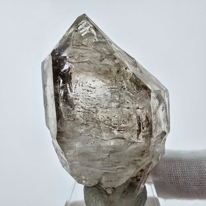 Enhydro Phantom Rauchquarz Zepter Spitze 1x Blase Goboboseb, Namibia 60*36*26mm